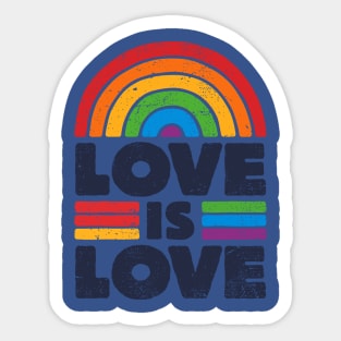 Love is Love LGBT 1 Sticker